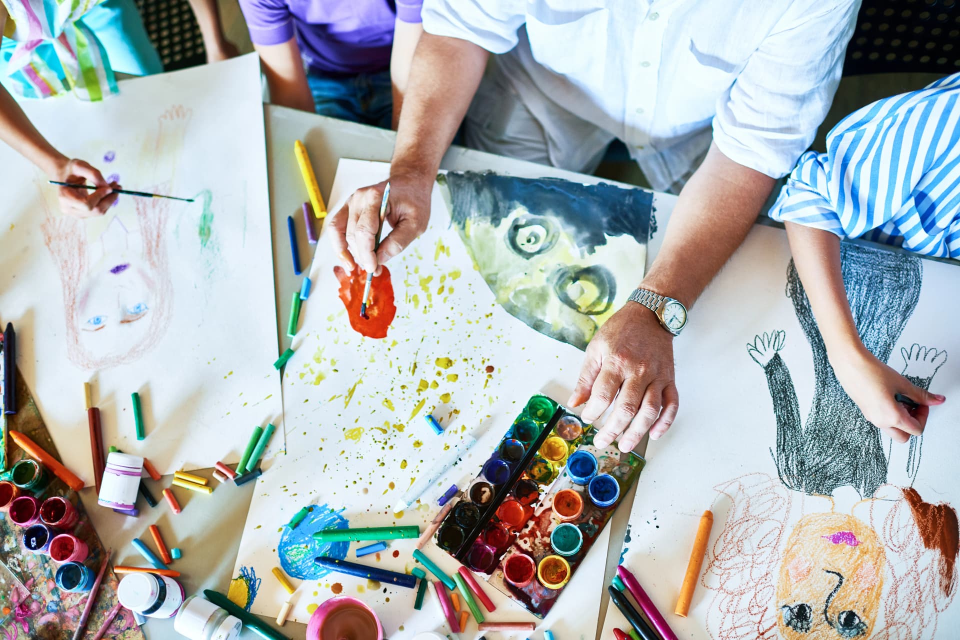 Arte como terapia para pacientes con cáncer